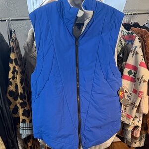 FP Movement by Free People Royal Blue Quilted Vest